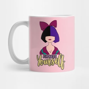 Express Yourself Gold Mug